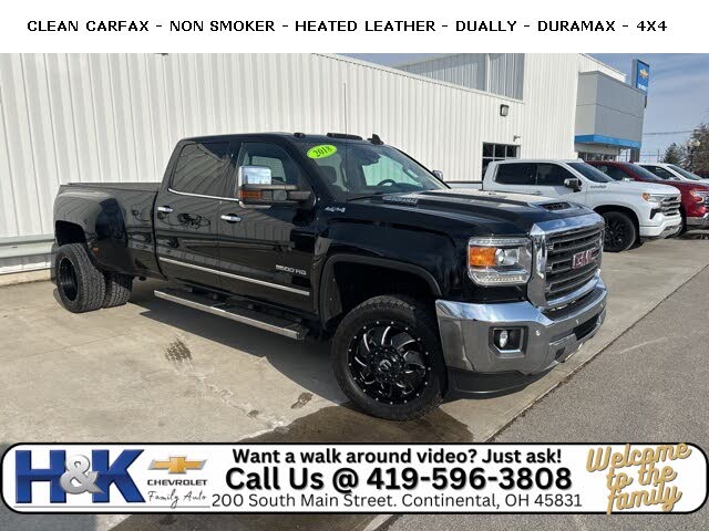 2018 GMC Sierra 3500HD SLT Crew Cab 4WD