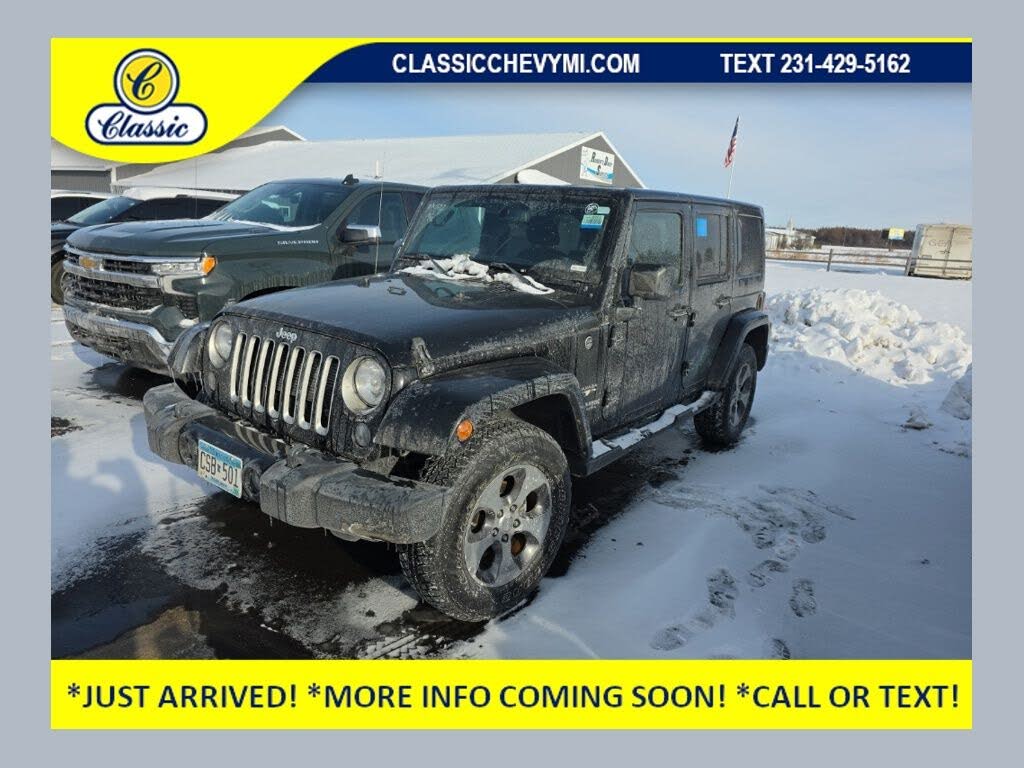 2018 Jeep Wrangler JK Unlimited Sahara 4WD