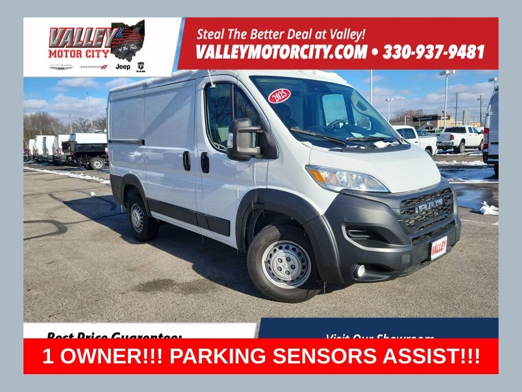 2025 RAM ProMaster 1500 Tradesman 118 Low Roof Cargo Van FWD