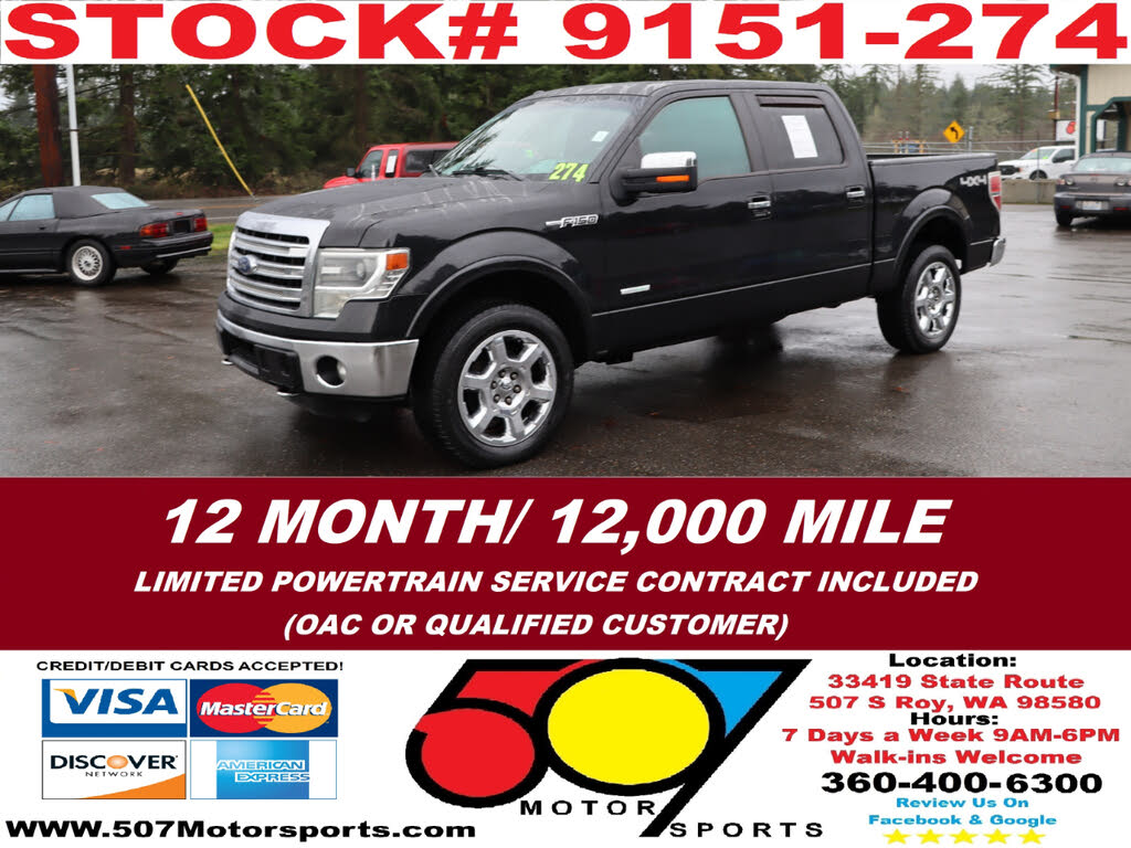 2014 Ford F-150 Lariat SuperCrew LB 4WD
