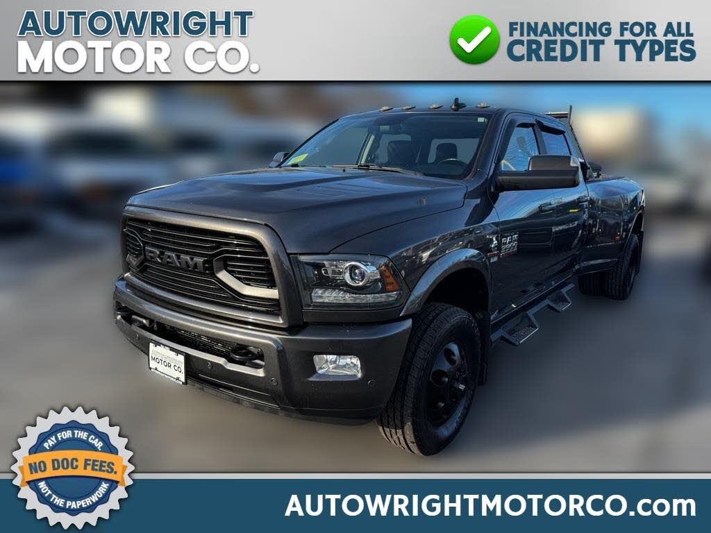 2018 RAM 3500 Laramie Crew Cab LB DRW 4WD