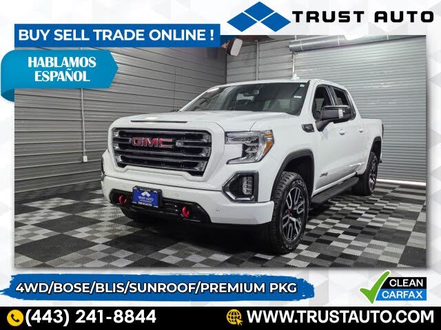 2021 GMC Sierra 1500 AT4 Crew Cab 4WD
