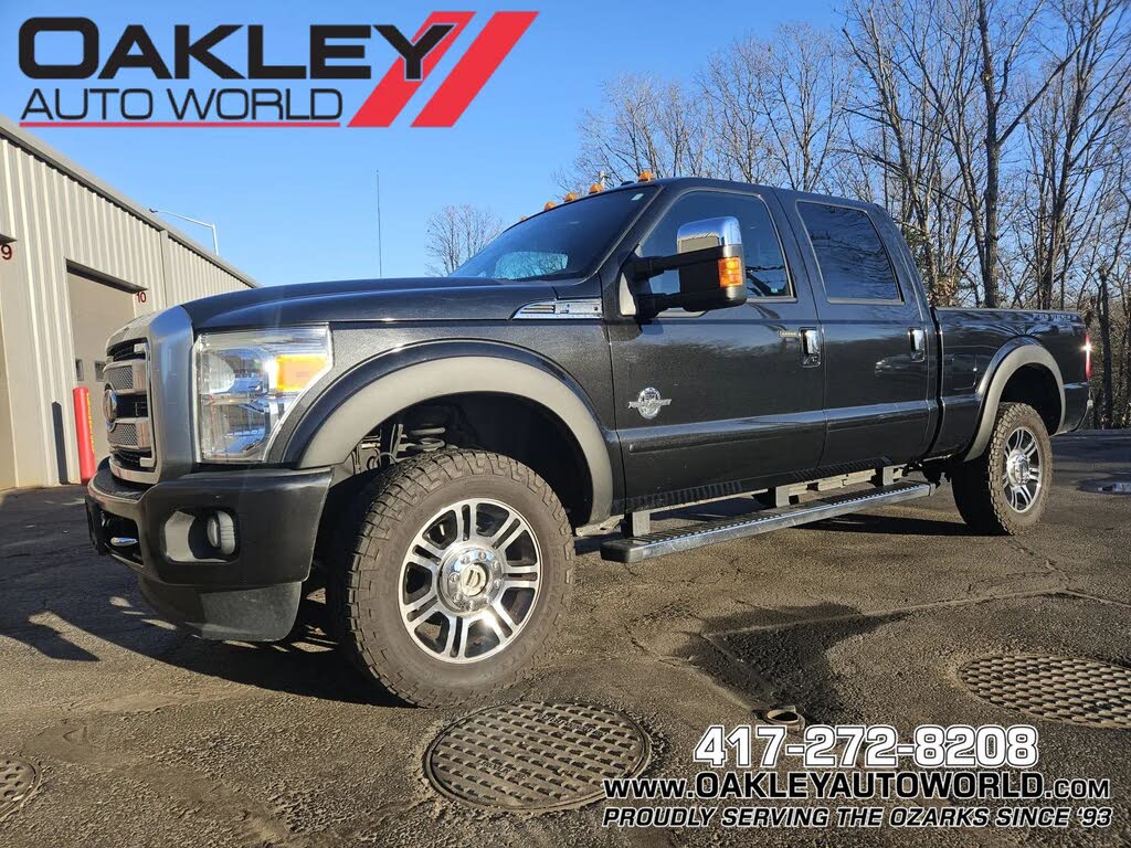 2015 Ford F-350 Super Duty Platinum Crew Cab 4WD