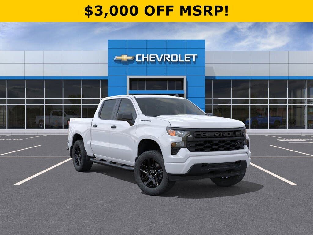 2026 Chevrolet Silverado 1500 Custom Crew Cab 4WD
