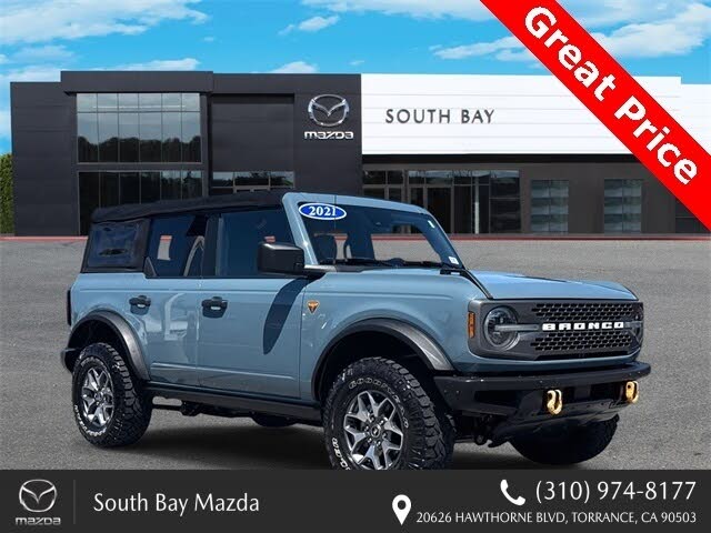 2021 Ford Bronco Badlands Advanced 4-Door 4WD