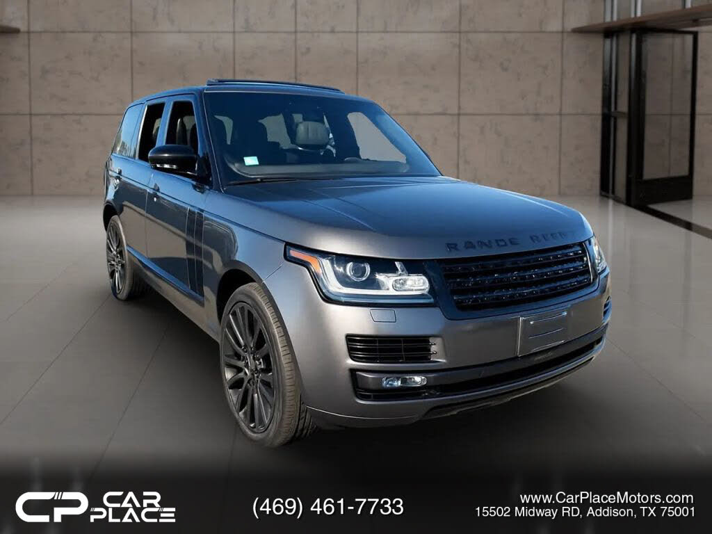 2016 Land Rover Range Rover V8 Supercharged 4WD
