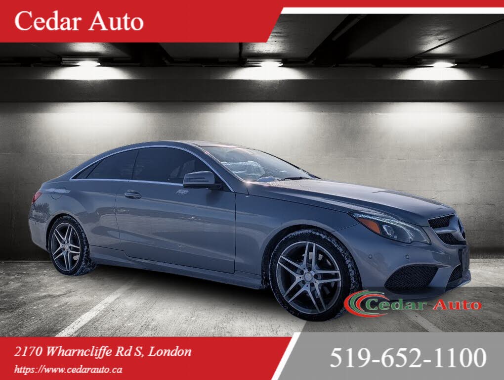 2014 Mercedes-Benz E-Class E 350 Coupe 4MATIC