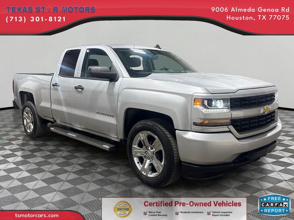 2018 Chevrolet Silverado 1500 Custom Double Cab RWD