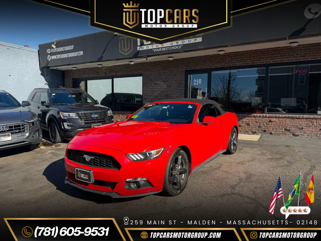 2016 Ford Mustang V6 Convertible RWD