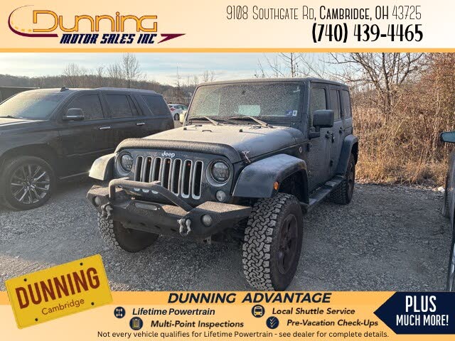 2016 Jeep Wrangler Unlimited Sahara 4WD