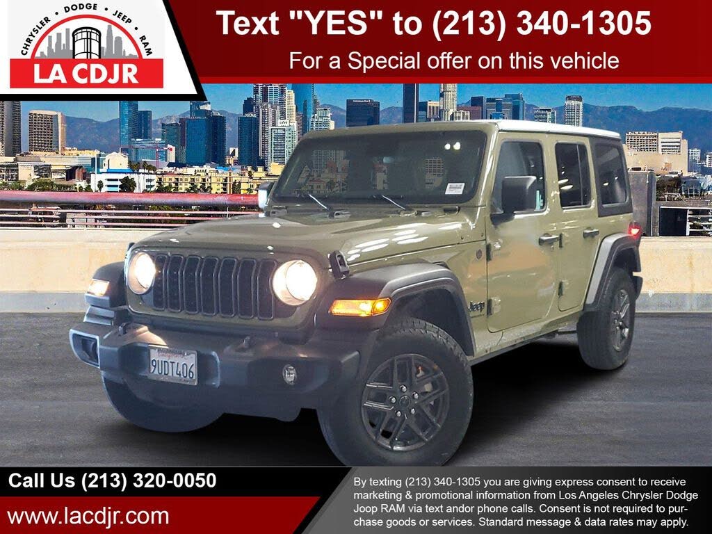 2025 Jeep Wrangler Sport S 4-Door 4WD