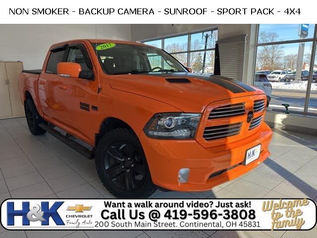2017 RAM 1500 Sport Crew Cab 4WD