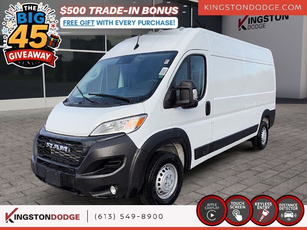 2025 RAM ProMaster 2500 Tradesman 159 High Roof Cargo Van FWD