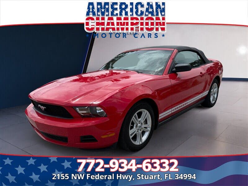 2010 Ford Mustang V6 Convertible RWD