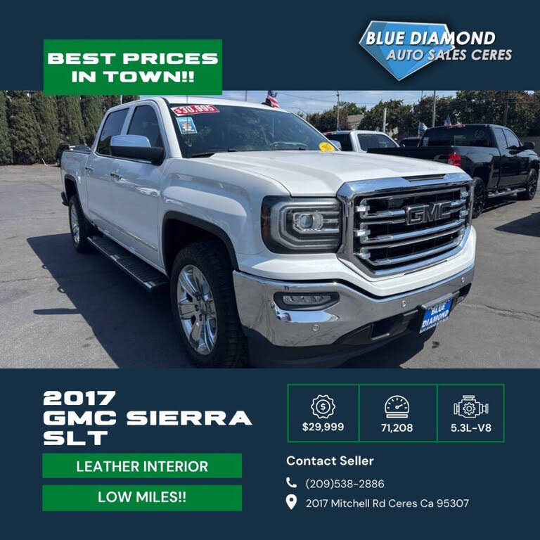 2017 GMC Sierra 1500 SLT Crew Cab