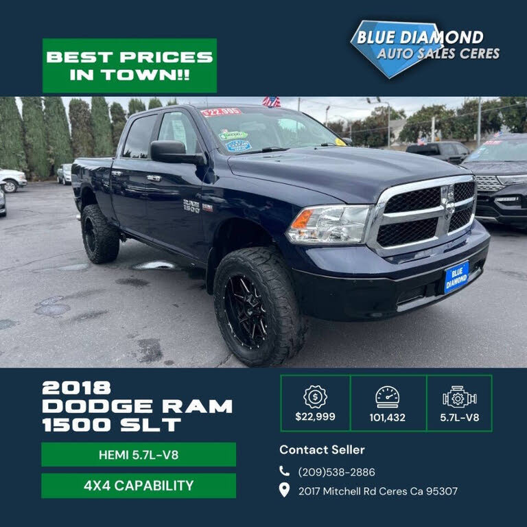 2017 RAM 1500 SLT Crew Cab 4WD