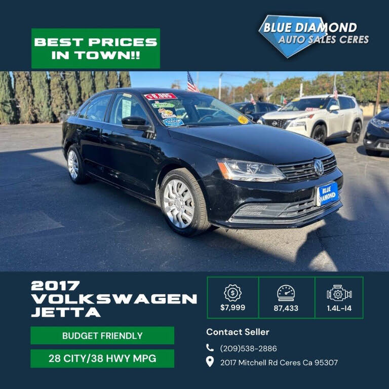 2017 Volkswagen Jetta 1.4T S FWD