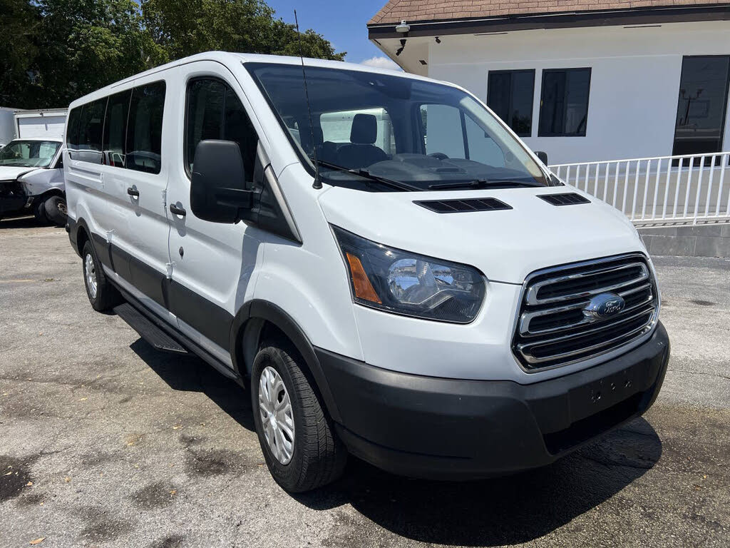 2019 Ford Transit Passenger 350 XLT Low Roof LWB RWD with 60/40 Passenger-Side Doors