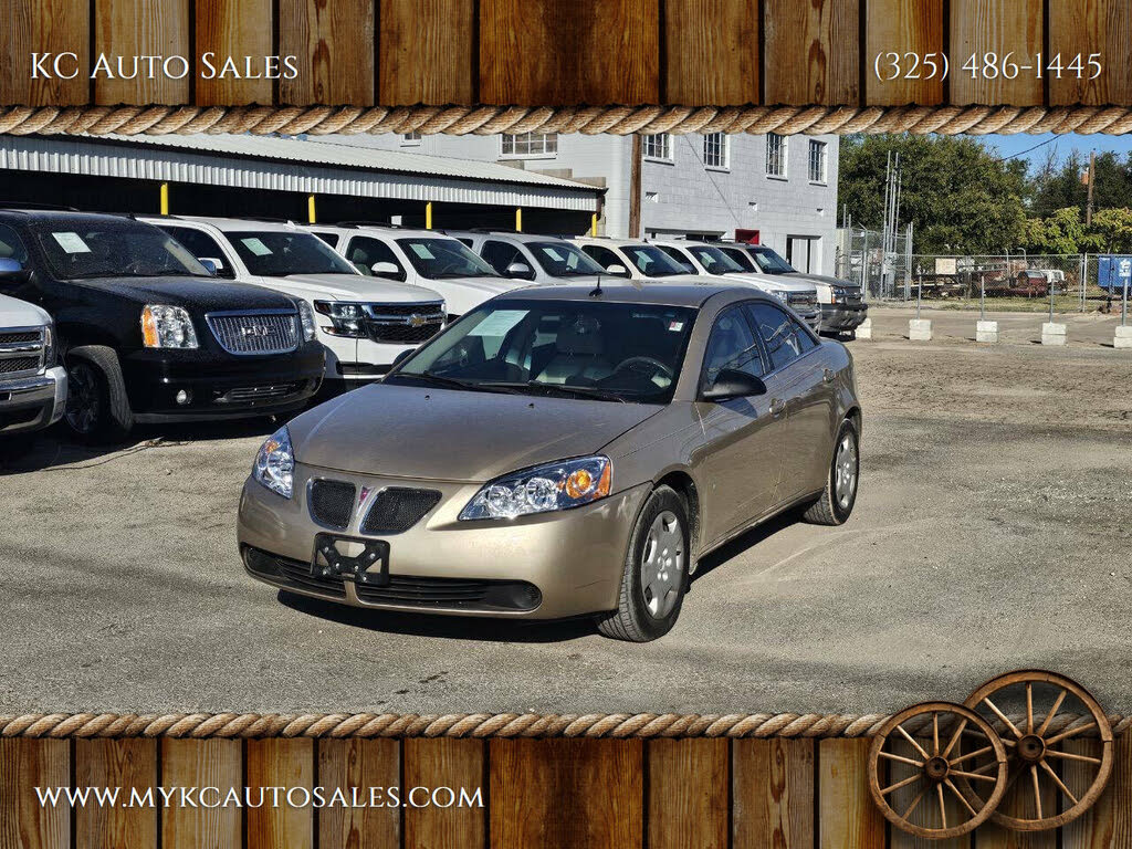 2008 Pontiac G6 Value Leader