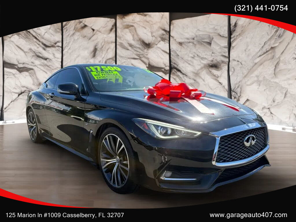 2018 INFINITI Q60 3.0t Luxe Coupe RWD