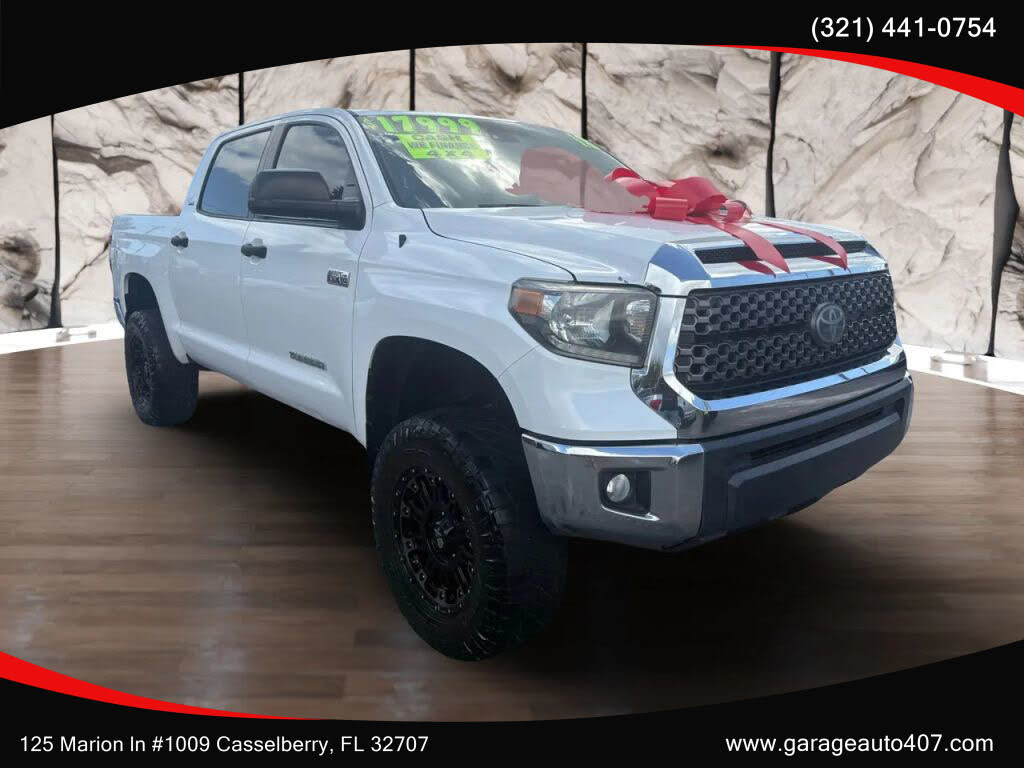 2018 Toyota Tundra SR5 CrewMax 5.7L FFV 4WD