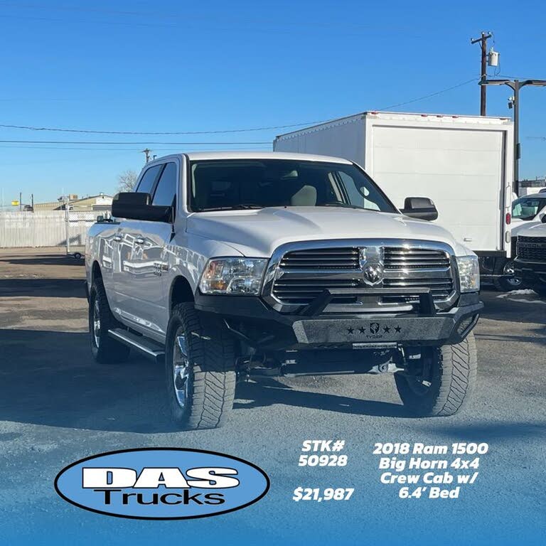 2018 RAM 1500 SLT Crew Cab 4WD