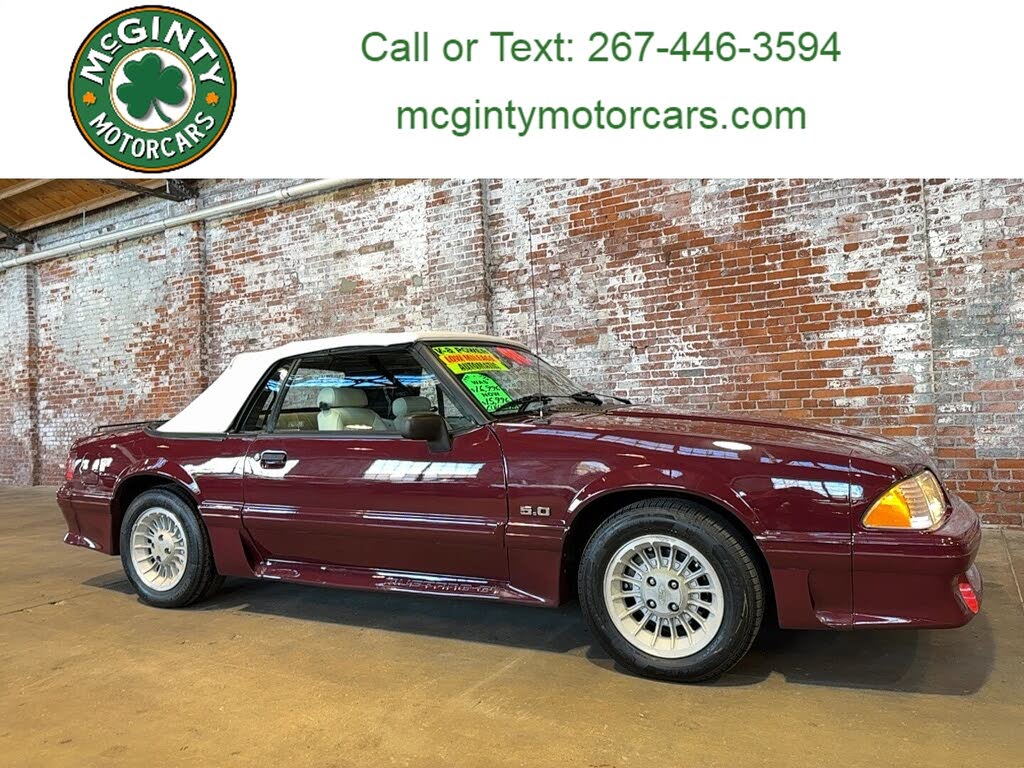1990 Ford Mustang GT Convertible RWD