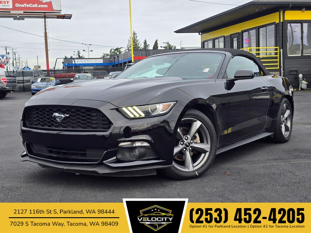 2016 Ford Mustang V6 Convertible RWD