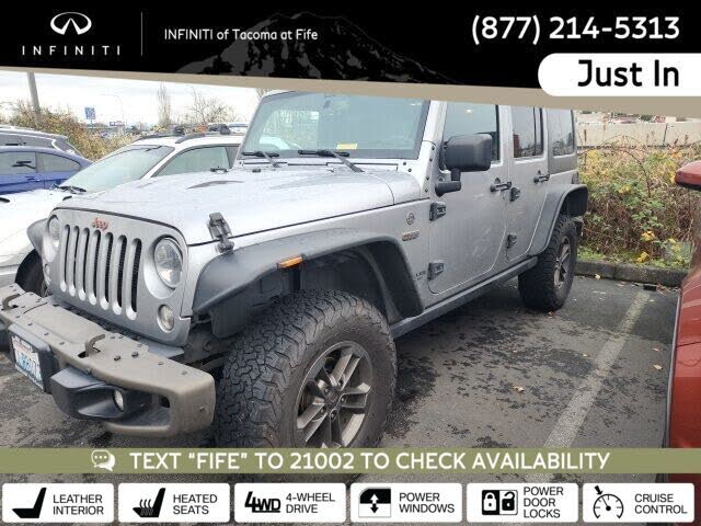 2016 Jeep Wrangler Unlimited Sahara 4WD