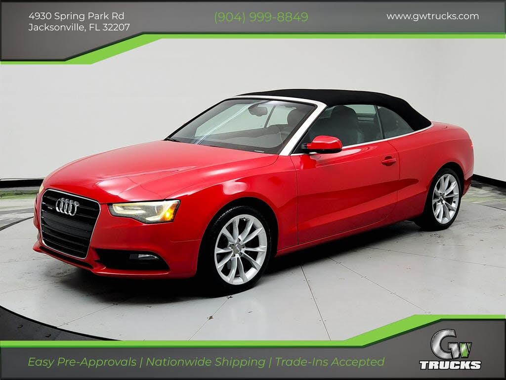 2013 Audi A5 2.0T quattro Premium Plus Cabriolet AWD