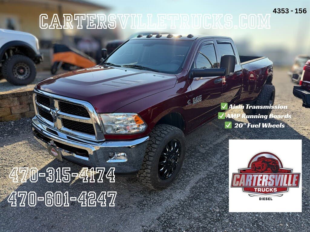 2017 RAM 3500 Tradesman Crew Cab LB DRW 4WD