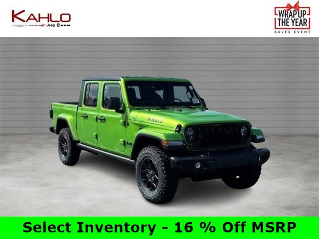 2025 Jeep Gladiator Willys Crew Cab 4WD