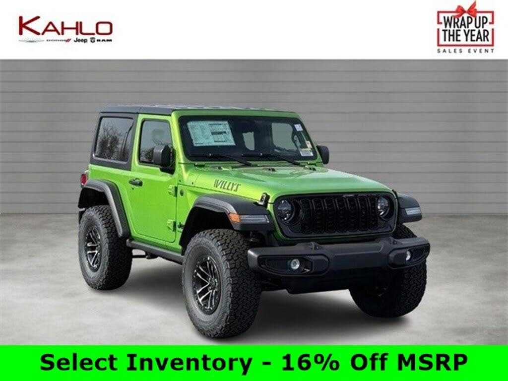 2025 Jeep Wrangler Willys 2-Door 4WD