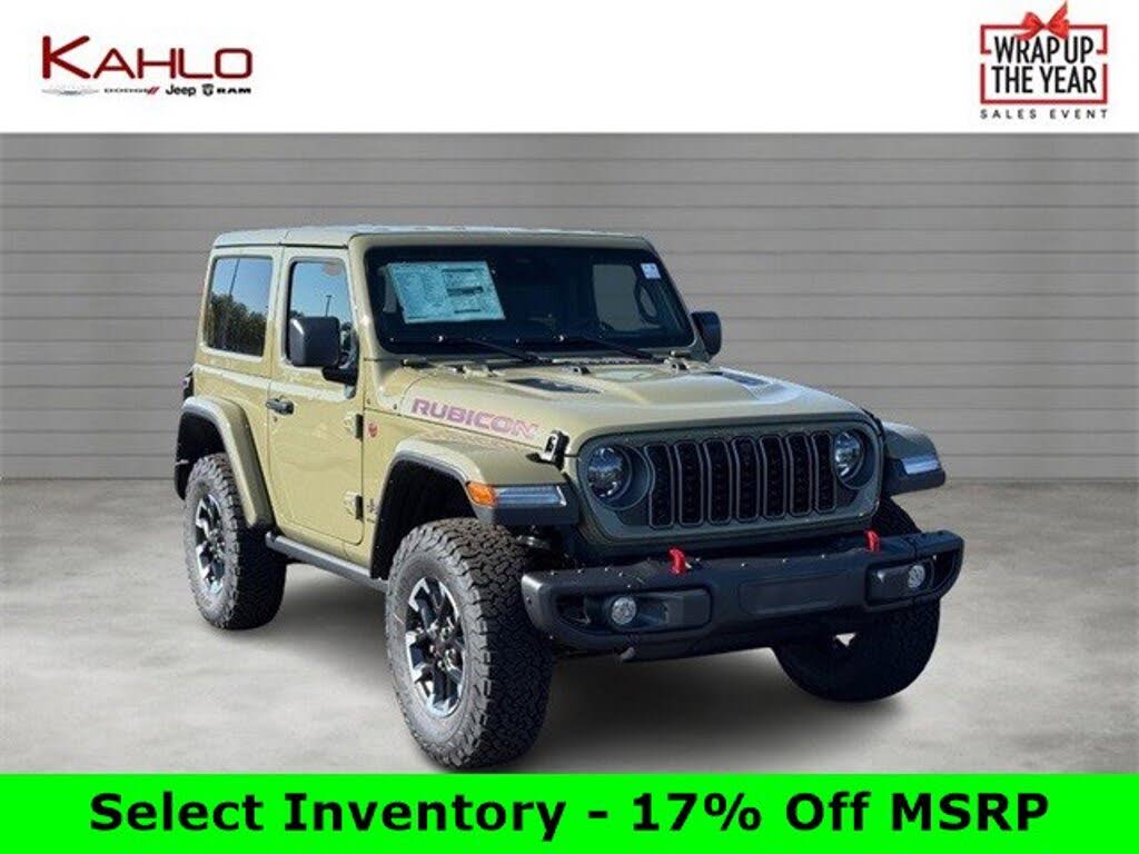 2025 Jeep Wrangler Rubicon X 2-Door4WD
