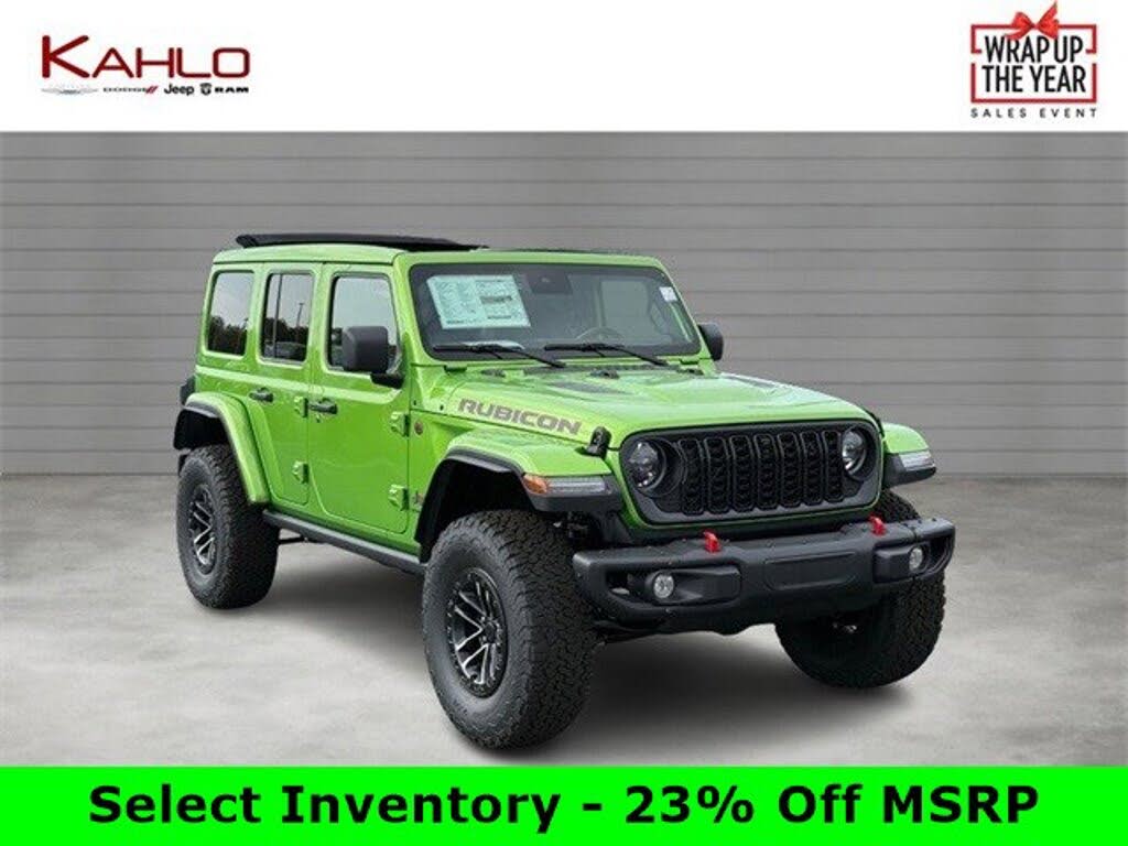 2025 Jeep Wrangler Rubicon X 4-Door 4WD