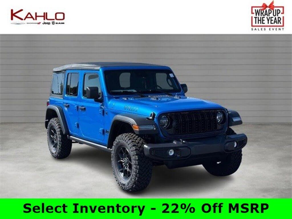 2025 Jeep Wrangler Willys 4-Door 4WD