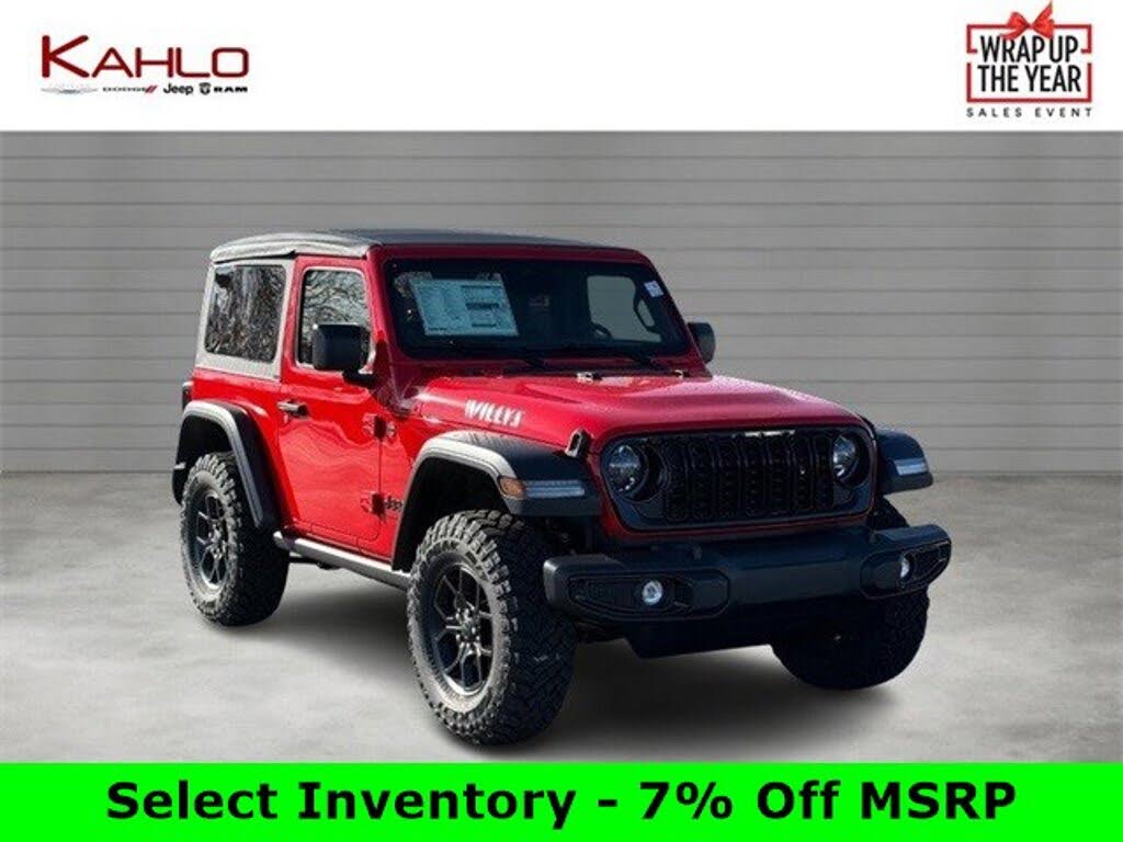 2026 Jeep Wrangler Willys 2-Door 4WD