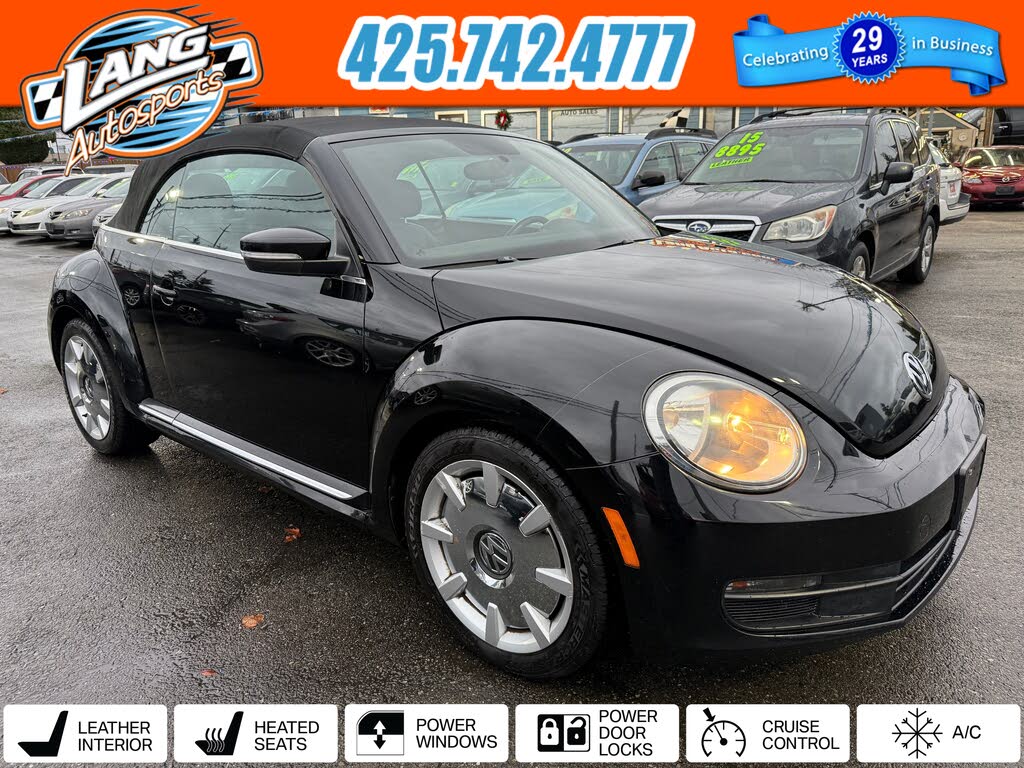 2013 Volkswagen Beetle 2.5L 50s Edition Convertible