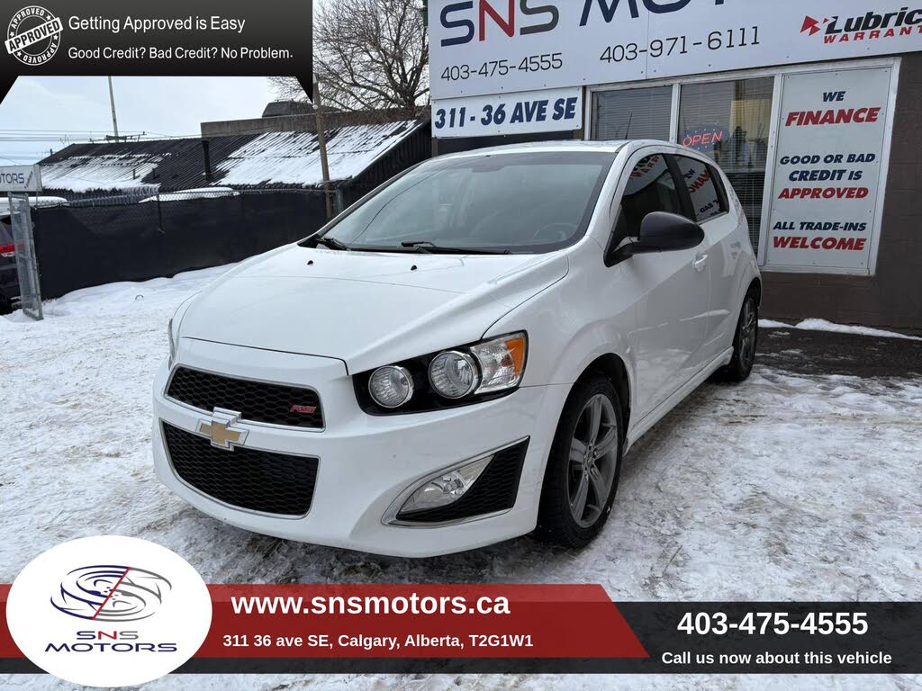 2013 Chevrolet Sonic RS Hatchback FWD