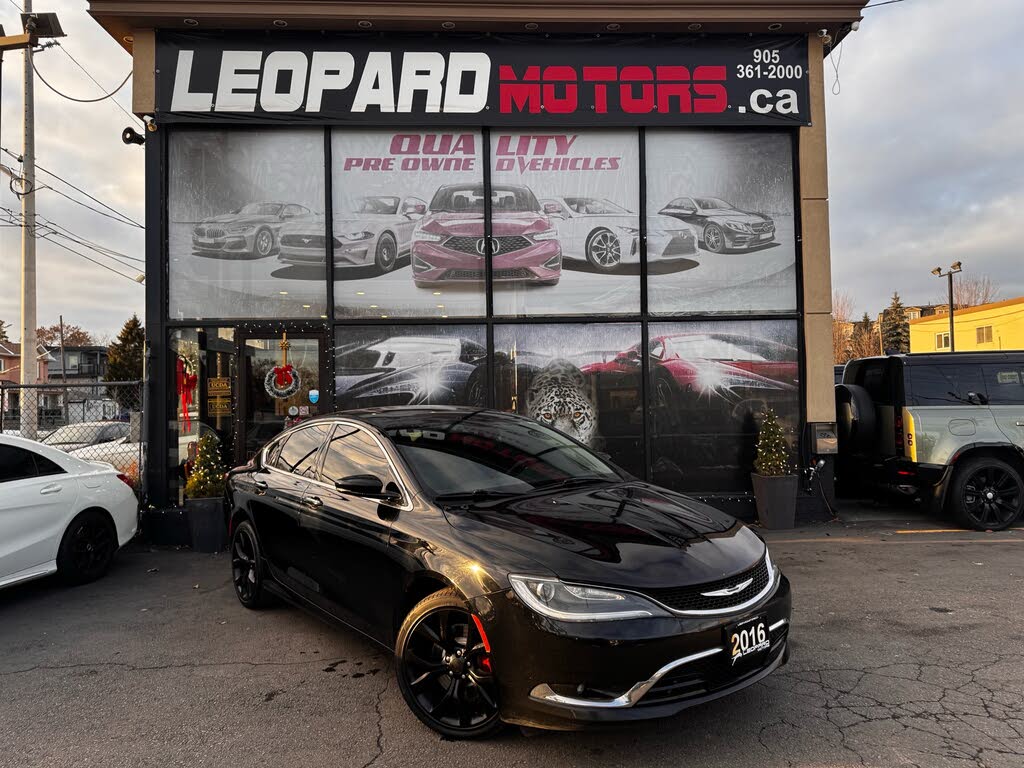 2016 Chrysler 200 C Sedan FWD