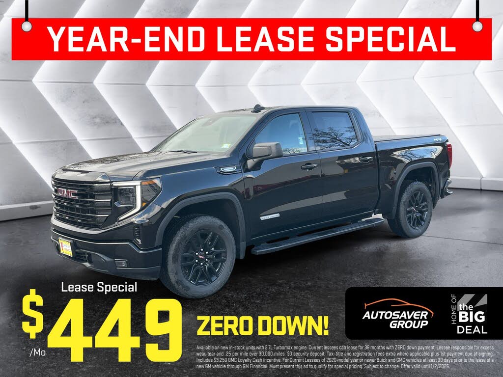 2026 GMC Sierra 1500 Elevation Standard Crew Cab 4WD