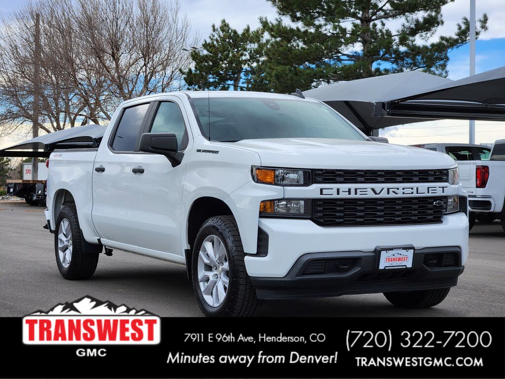 2022 Chevrolet Silverado 1500 Custom Crew Cab 4WD