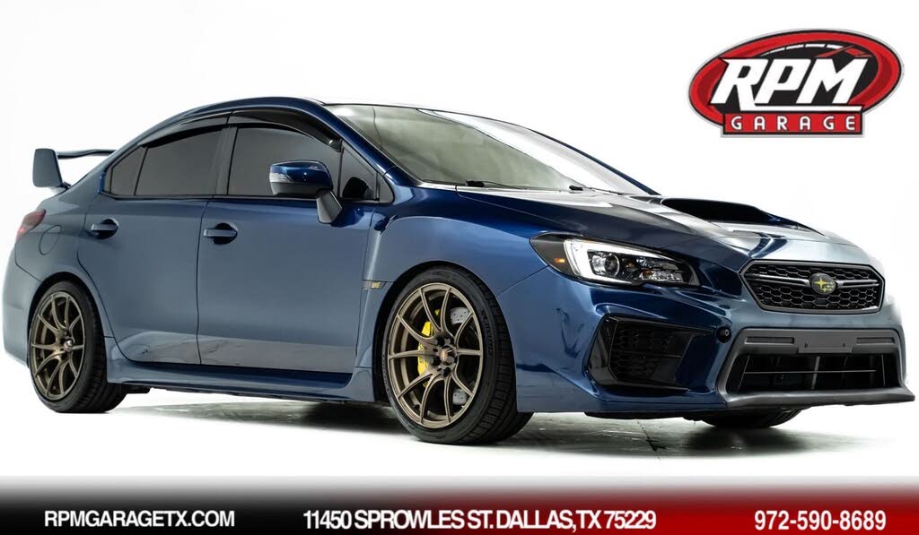2021 Subaru WRX STI Limited AWD with Wing Spoiler