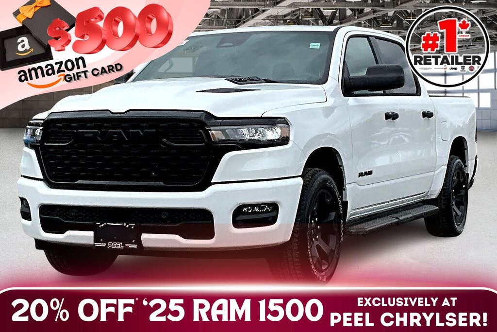 2025 RAM 1500 Tradesman Crew Cab 4WD
