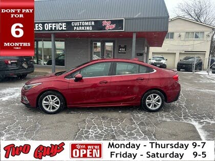 Chevrolet Cruze LT Sedan FWD 2017