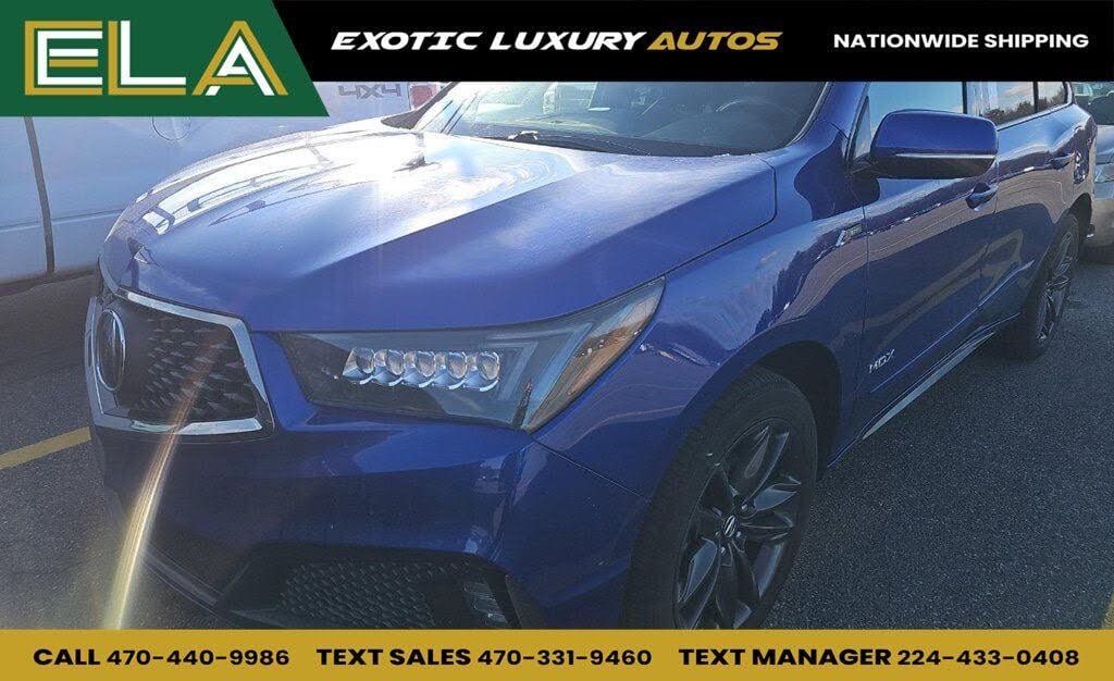 2020 Acura MDX SH-AWD with Technology and A-SPEC Package