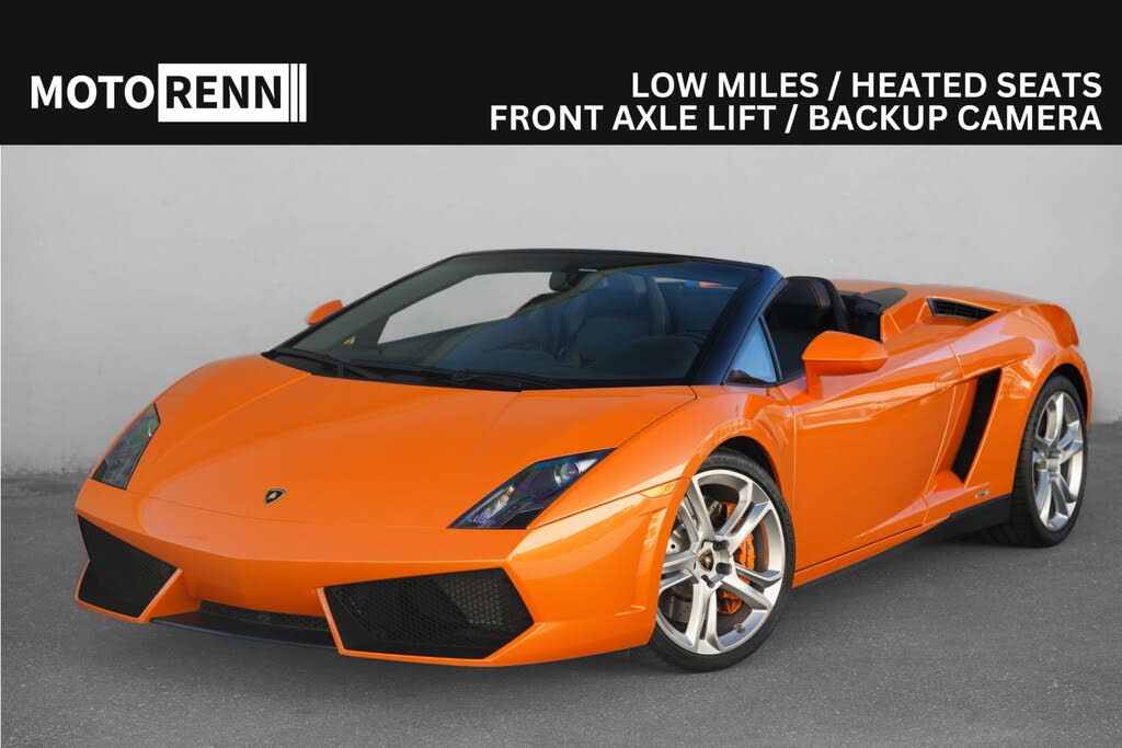 2013 Lamborghini Gallardo LP 550-2 Spyder RWD