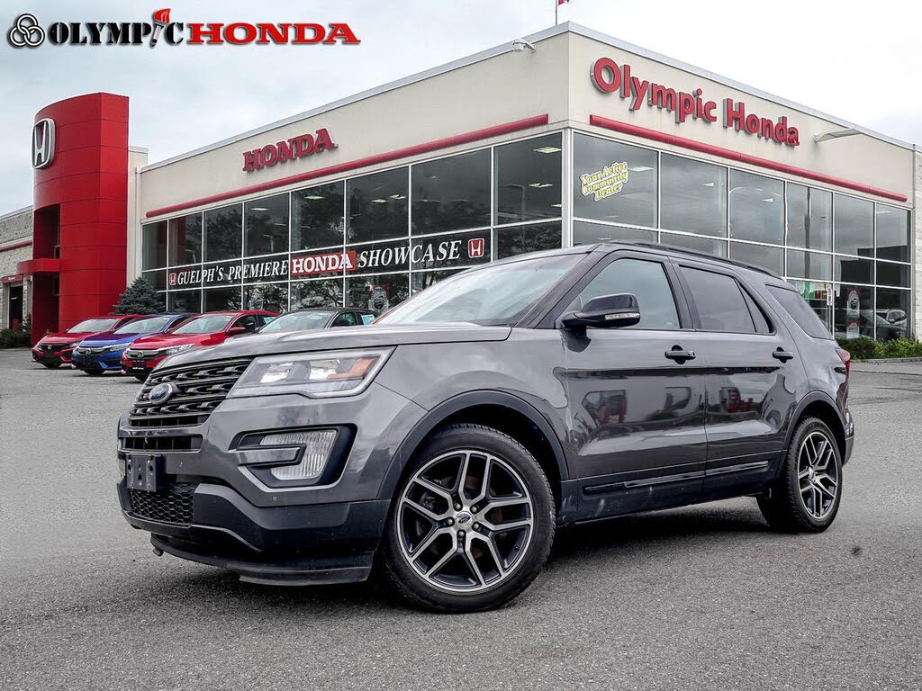 2016 Ford Explorer VUS Gris Transmission Intégrale 6 vitesses Automatique
