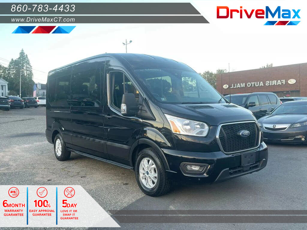 2021 Ford Transit Passenger 350 XLT High Roof LB RWD