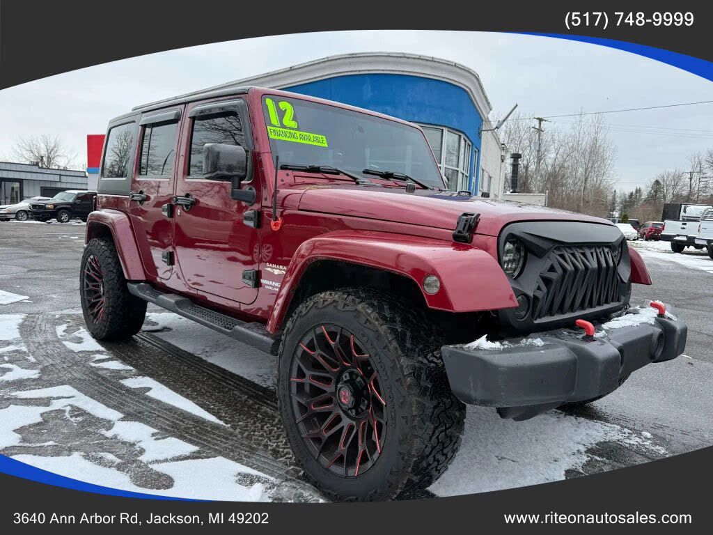 2012 Jeep Wrangler Unlimited Sahara 4WD